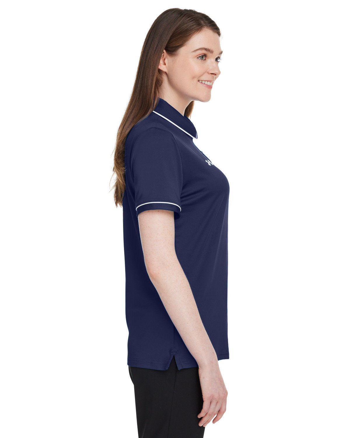 Under Armour Women's Tipped Teams Performance Polo