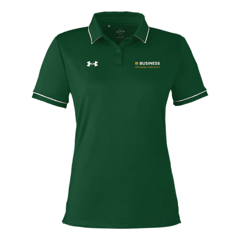 Under Armour Women's Tipped Teams Performance Polo